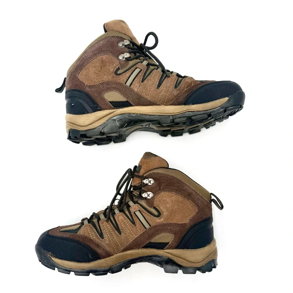 Bjorndal Men's Brown and Black Hiking‎ Boots NWOT, Ships next day . Size 10M
